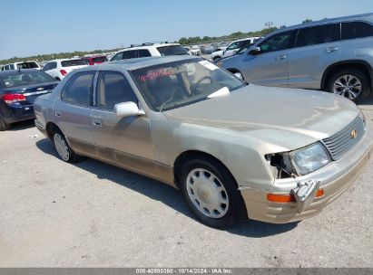 1996 LEXUS LS 400 Gold  Gasoline JT8BH22F7T0038794 photo #1