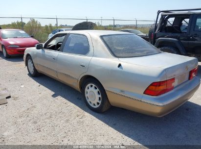 1996 LEXUS LS 400 Gold  Gasoline JT8BH22F7T0038794 photo #4