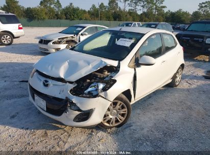 2014 MAZDA MAZDA2 SPORT White  Gasoline JM1DE1KY5E0179428 photo #3