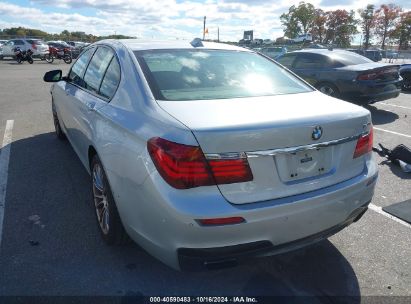 2013 BMW 740I Silver  Gasoline WBAYA6C58DD143879 photo #4