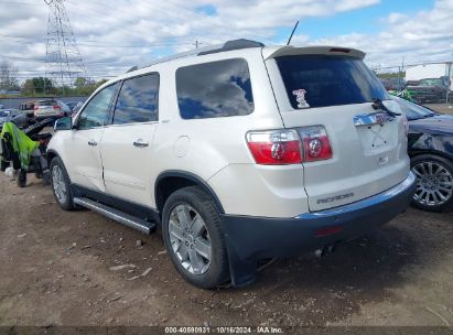 2010 GMC ACADIA SLT-1 White  Gasoline 1GKLRMED6AJ252065 photo #4