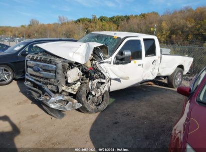 2016 FORD F-350 LARIAT White  Diesel 1FT8W3BT0GEC43671 photo #3