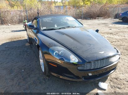 2007 ASTON MARTIN DB9 VOLANTE Black  Gasoline SCFAD02A37GB08634 photo #1