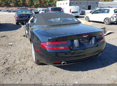 2007 ASTON MARTIN DB9 VOLANTE Black  Gasoline SCFAD02A37GB08634 photo #4