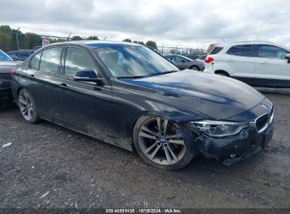 2018 BMW 330I XDRIVE Black  Gasoline WBA8D9C55JA614294 photo #1