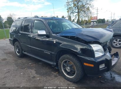 2009 MERCURY MOUNTAINEER PREMIER Black  Gasoline 4M2EU48E49UJ02208 photo #1