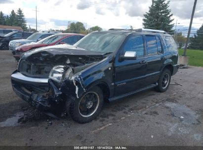 2009 MERCURY MOUNTAINEER PREMIER Black  Gasoline 4M2EU48E49UJ02208 photo #3