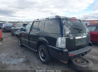 2009 MERCURY MOUNTAINEER PREMIER Black  Gasoline 4M2EU48E49UJ02208 photo #4