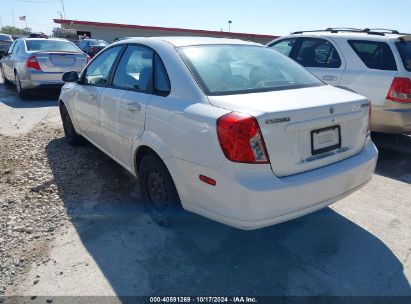 2006 SUZUKI FORENZA White  Gasoline KL5JD56Z46K333283 photo #4