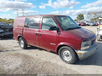 2002 GMC SAFARI SL Burgundy  Gasoline 1GTDM19X72B514592 photo #1