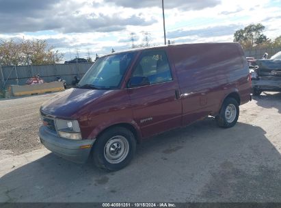 2002 GMC SAFARI SL Burgundy  Gasoline 1GTDM19X72B514592 photo #3