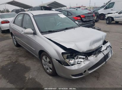 2009 KIA SPECTRA EX Gray  Gasoline KNAFE221195586007 photo #1