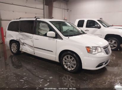 2016 CHRYSLER TOWN & COUNTRY TOURING White  Flexible Fuel 2C4RC1BG0GR174150 photo #1