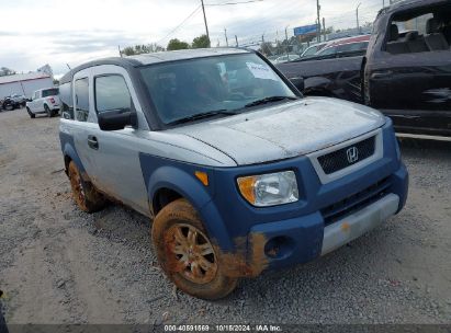 2006 HONDA ELEMENT EX Silver  Gasoline 5J6YH28686L016531 photo #1