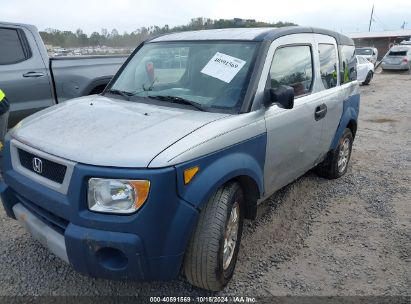 2006 HONDA ELEMENT EX Silver  Gasoline 5J6YH28686L016531 photo #3