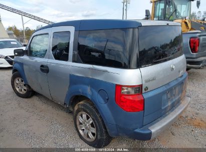 2006 HONDA ELEMENT EX Silver  Gasoline 5J6YH28686L016531 photo #4