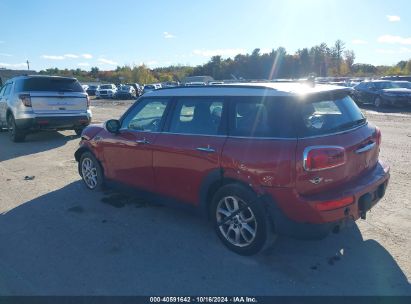 2016 MINI CLUBMAN COOPER Red  Gasoline WMWLN5C58G2E29629 photo #4