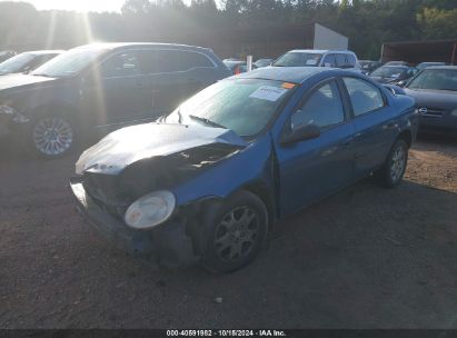 2003 DODGE NEON SXT Blue  Gasoline 1B3ES56C73D209443 photo #3