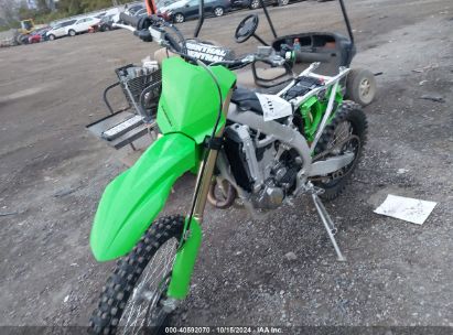 2024 KAWASAKI KX450 N Green  Gasoline JKAKXGNC1RA000168 photo #3