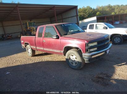 1995 CHEVROLET GMT-400 K1500 Maroon  Gasoline 1GCEK19K1SE165295 photo #1