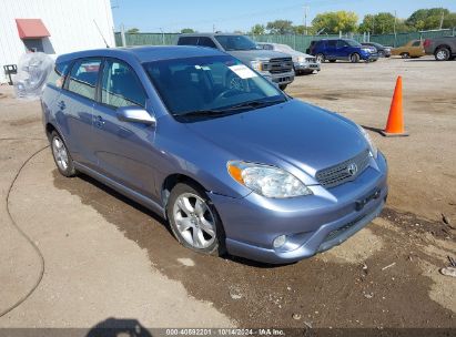 2007 TOYOTA MATRIX XR Blue  Gasoline 2T1KR32E57C682317 photo #1