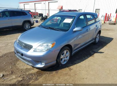 2007 TOYOTA MATRIX XR Blue  Gasoline 2T1KR32E57C682317 photo #3