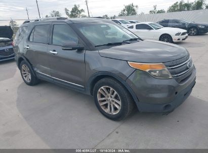 2015 FORD EXPLORER XLT Gray  Gasoline 1FM5K7D89FGB89185 photo #1