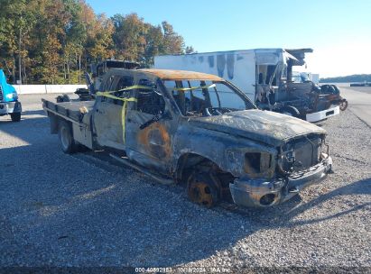 2007 DODGE RAM 3500 HD CHASSIS ST/SLT/LARAMIE Black  Diesel 3D6WH48A67G800549 photo #1