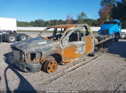 2007 DODGE RAM 3500 HD CHASSIS ST/SLT/LARAMIE Black  Diesel 3D6WH48A67G800549 photo #3