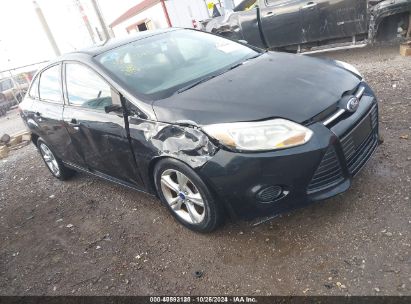 2013 FORD FOCUS SE Black  Gasoline 1FADP3F22DL242502 photo #1