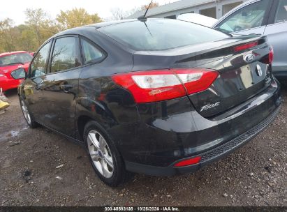 2013 FORD FOCUS SE Black  Gasoline 1FADP3F22DL242502 photo #4