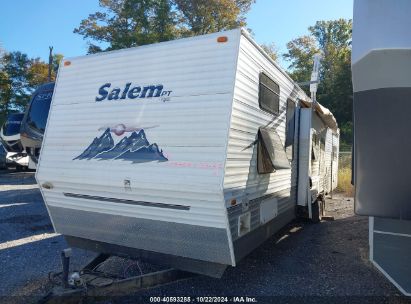 2007 SALEM TRAVEL TRLR White  Other 4X4TSMR267J017502 photo #1