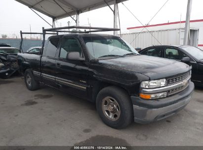 2000 CHEVROLET SILVERADO 1500 Black  Gasoline 2GCEC19V7Y1398499 photo #1