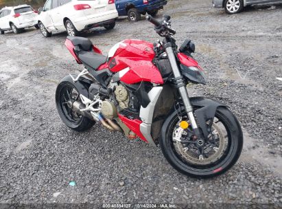 2022 DUCATI STREETFIGHTER V4/V4S Red  Gasoline ZDMFAKNW1NB008527 photo #1