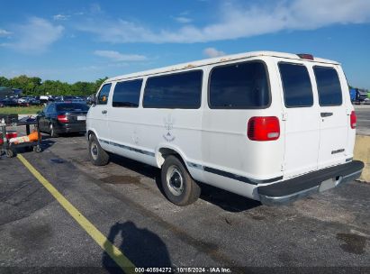 2002 DODGE RAM WAGON 3500 White  Gasoline 2B5WB35Z82K113170 photo #4