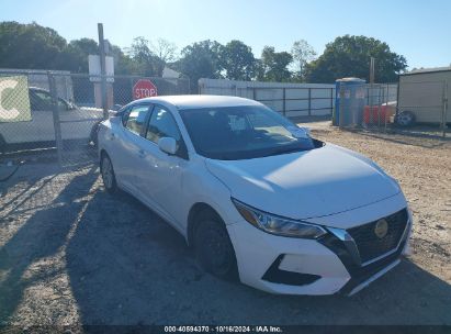 2020 NISSAN SENTRA S XTRONIC CVT White  Gasoline 3N1AB8BV8LY260357 photo #1