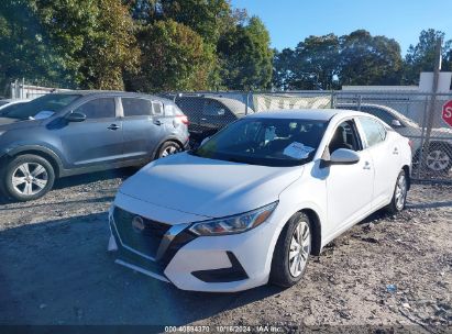 2020 NISSAN SENTRA S XTRONIC CVT White  Gasoline 3N1AB8BV8LY260357 photo #3