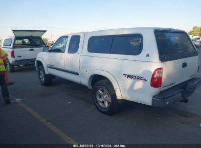 2006 TOYOTA TUNDRA SR5 V8 White  Gasoline 5TBBT44126S487761 photo #4