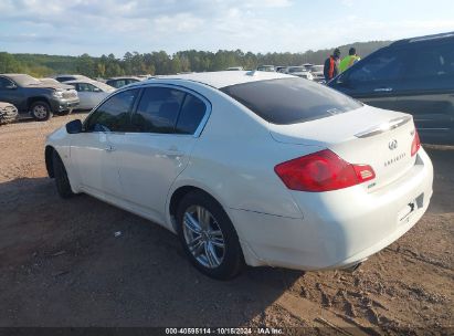 2015 INFINITI Q40 White  Gasoline JN1CV6AR8FM651413 photo #4