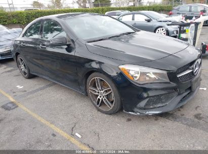 2018 MERCEDES-BENZ CLA 250 Black  Gasoline WDDSJ4EB0JN642820 photo #1