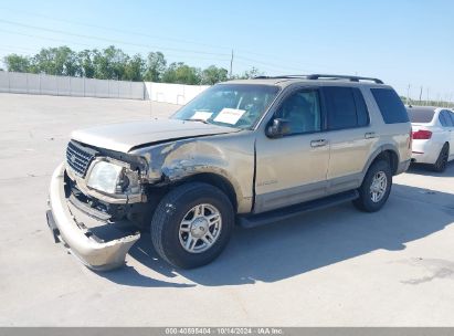 2002 FORD EXPLORER XLT Gold  Gasoline 1FMZU63E12ZB52160 photo #3