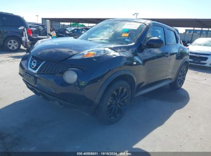 2014 NISSAN JUKE S Black  Gasoline JN8AF5MR0ET452761 photo #3