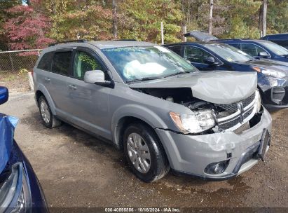 2019 DODGE JOURNEY SE Gray  Gasoline 3C4PDCBB8KT701474 photo #1