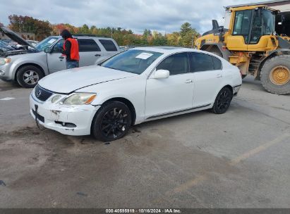 2007 LEXUS GS 350 White  Gasoline JTHCE96S970002026 photo #3