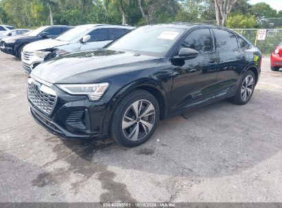 2024 AUDI Q8 E-TRON S LINE PREMIUM PLUS QUATTRO Black  Electric WA1CAAGE0RB031990 photo #3