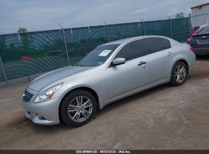 2015 INFINITI Q40 Silver  Gasoline JN1CV6AR7FM520618 photo #3