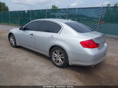 2015 INFINITI Q40 Silver  Gasoline JN1CV6AR7FM520618 photo #4