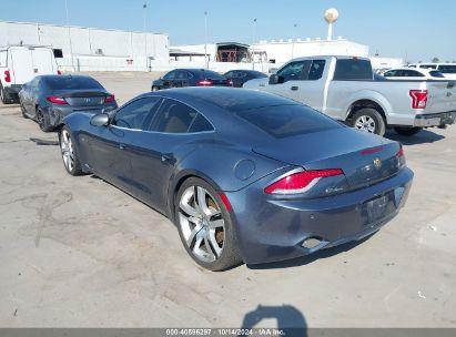 2012 FISKER KARMA ECOSPORT Blue  Hybrid YH4K14AA7CA001302 photo #4