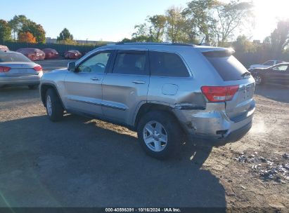 2013 JEEP GRAND CHEROKEE LAREDO Silver  Flexible Fuel 1C4RJFAG8DC581013 photo #4