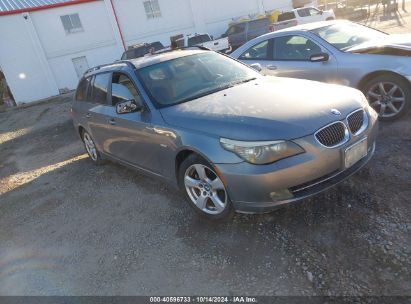 2008 BMW 535XI Gray  Gasoline WBAPT73538CX00236 photo #1